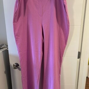 Vero Moda Pink Wide Leg Pants